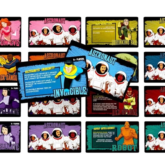 Robert Kirkman’s comic invincible escape from Mars board game Limited Edition - Picture 4 of 8